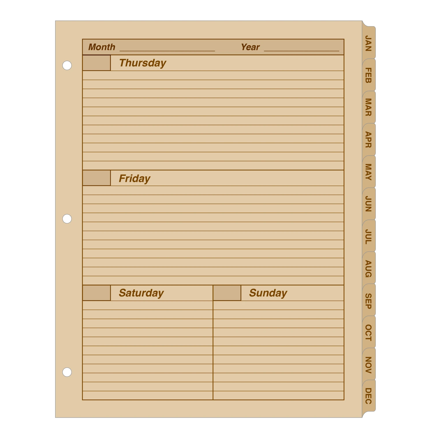 Rite In The Rain Weatherproof Weekly Calendar Set 8.5 In. X 11 In. Waterproof Notebooks 2 Rite In The Rain Weatherproof Weekly Calendar Set 8.5 In. X 11 In. Waterproof Notebooks