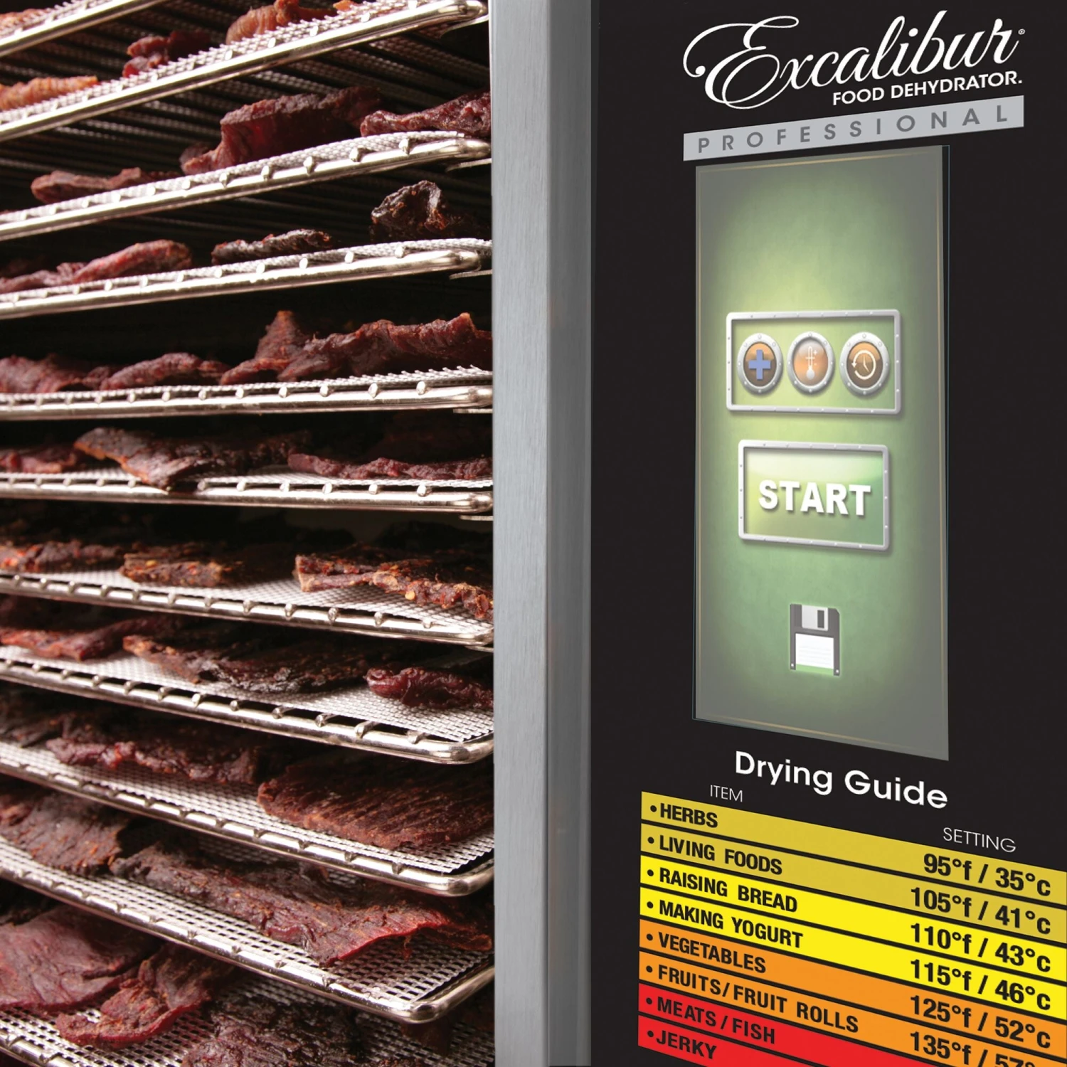 Excalibur 1 Zone - Commercial Dehydrator 4 Excalibur 1 Zone - Commercial Dehydrator