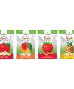 ReadyWise Simple Kitchen Organic Fruit Variety Pack Food & Food Storage