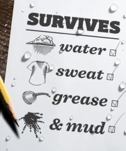 Rite In The Rain Weatherproof Printer Paper, 8.5 In. X 11 In. 500 Sheets - 100#