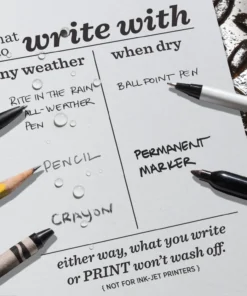 Rite In The Rain All Weather Golf Notebook, 3.5 In. X 6 In. Waterproof Notebooks 16 Rite In The Rain All Weather Golf Notebook, 3.5 In. X 6 In. Waterproof Notebooks