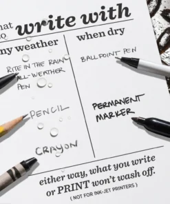 Rite In The Rain All-Weather Bulk Copier Paper 12 In. X 18 In. 500 Sheets - 20# Waterproof Notebooks