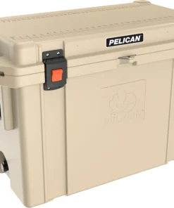 Pelican 95QT Elite Cooler - Tan/Orange