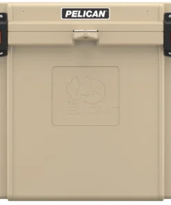 Pelican 95QT Elite Cooler - Tan/Orange
