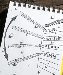 Waterproof Notebooks Rite In The Rain Weatherproof Trekker Pen - Black Ink 11 Waterproof Notebooks Rite In The Rain Weatherproof Trekker Pen - Black Ink