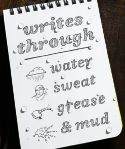 Waterproof Notebooks Rite In The Rain Weatherproof Trekker Pen - Black Ink 12 Waterproof Notebooks Rite In The Rain Weatherproof Trekker Pen - Black Ink