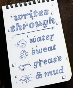 Rite In The Rain Weatherproof Metal Clicker Pen - Blue Ink 9 Rite In The Rain Weatherproof Metal Clicker Pen - Blue Ink