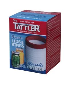 Tattler Regular Reusable Canning Lids With Rings - 12 Lids Food & Food Storage