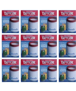 Food & Food Storage Tattler Regular Reusable Canning Lids With Rings - 144 Lids