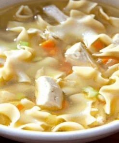 Ready Hour Chicken Flavored Noodle Soup #10 Can