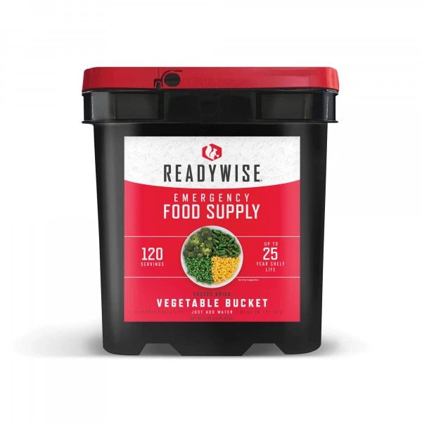 ReadyWise Emergency Freeze Dried Vegetable Variety - 120 Serving Food & Food Storage 1 ReadyWise Emergency Freeze Dried Vegetable Variety - 120 Serving Food & Food Storage