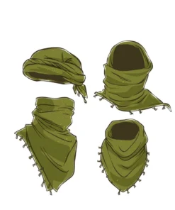 Rothco Shemagh Tactical Desert Keffiyeh Scarf - One Size