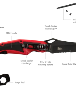 FIRST TACTICAL SIDEWINDER RANGE KNIFE Gear 13 FIRST TACTICAL SIDEWINDER RANGE KNIFE Gear