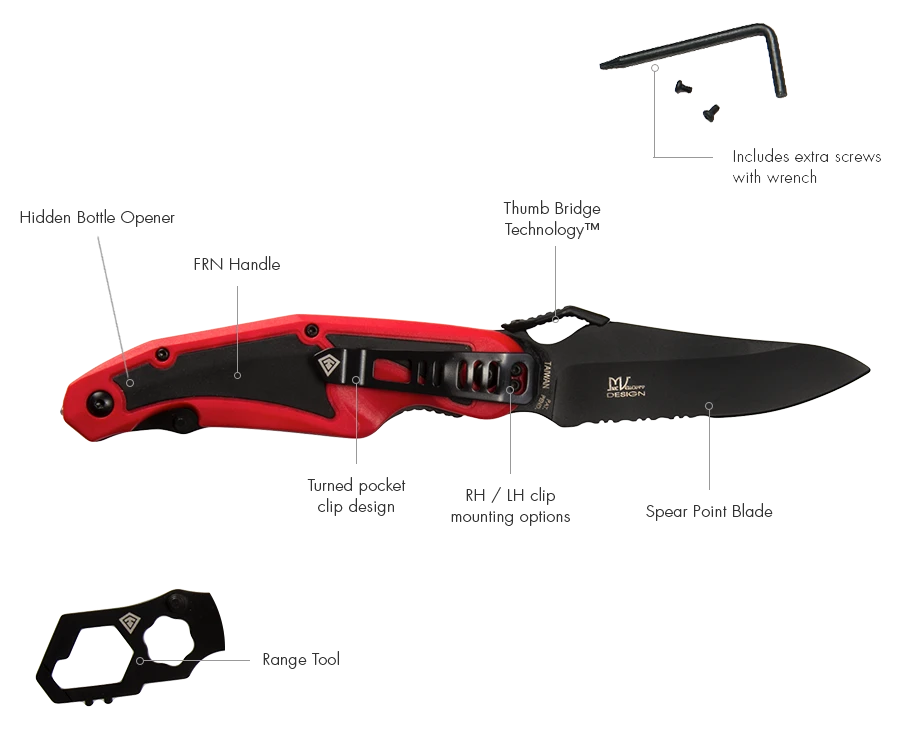 FIRST TACTICAL SIDEWINDER RANGE KNIFE Gear 7 FIRST TACTICAL SIDEWINDER RANGE KNIFE Gear