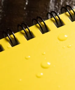 Waterproof Notebooks Rite In The Rain Weatherproof Side Spiral Notebook, 8.5 In. X 11 In. Commercial Pool & Spa Maintenance Log