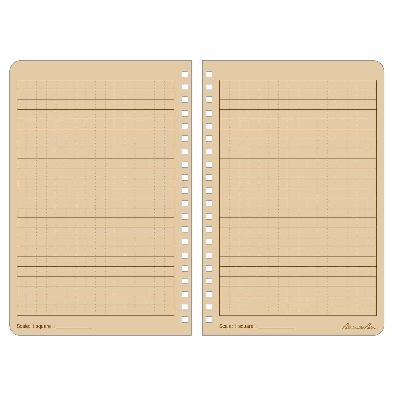 Rite In The Rain Weatherproof Side Spiral Kit 8 Rite In The Rain Weatherproof Side Spiral Kit