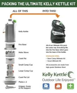 Gear Kelly Kettle Ultimate Base Camp Kit 23 Gear Kelly Kettle Ultimate Base Camp Kit