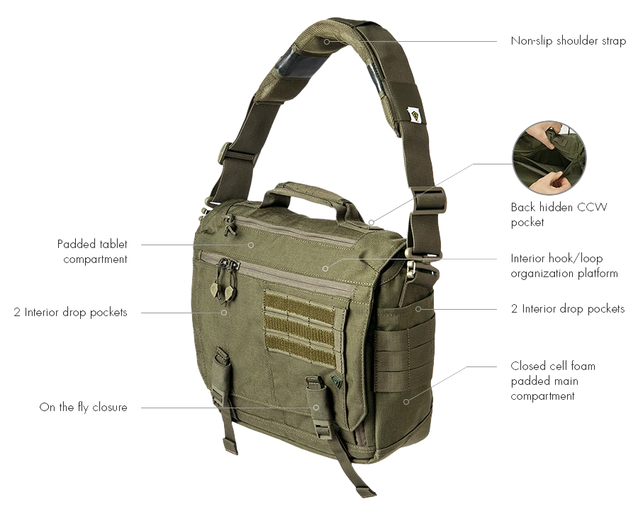 FIRST TACTICAL SUMMIT SIDE SATCHEL Bags 3 FIRST TACTICAL SUMMIT SIDE SATCHEL Bags