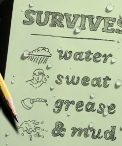 Rite In The Rain Weatherproof Soft Cover Pocket Notebook, 3.5 In. X 6 In. Waterproof Notebooks 22 Rite In The Rain Weatherproof Soft Cover Pocket Notebook, 3.5 In. X 6 In. Waterproof Notebooks