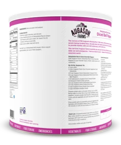 Augason Farms Dehydrated Diced Red & Green Bell Peppers