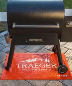 Traeger Accessories TRAEGER ORANGE GRILL MAT