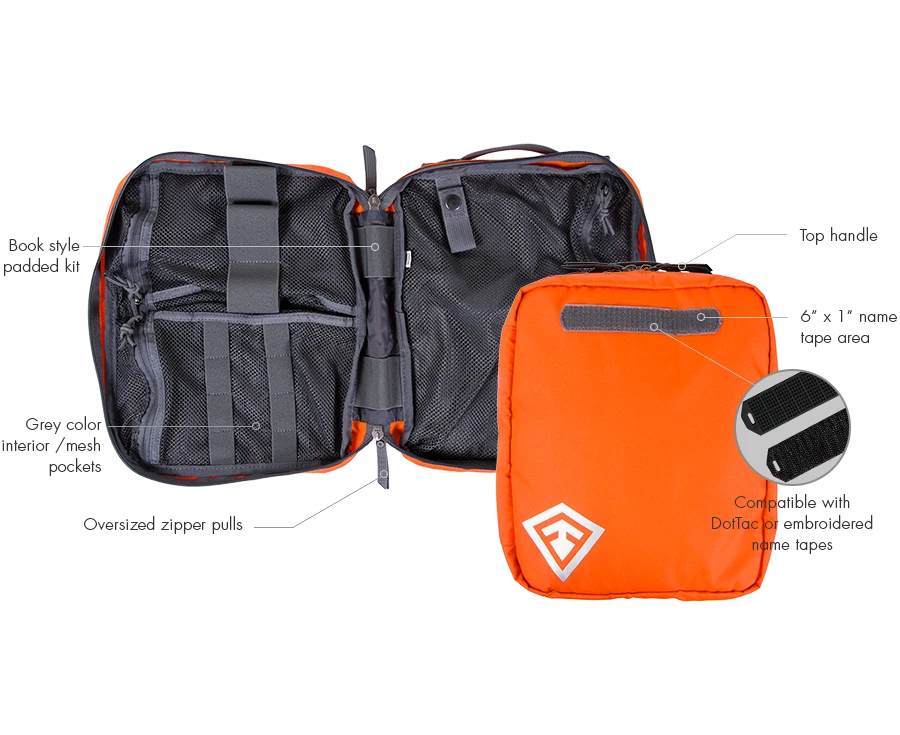 FIRST TACTICAL TRAUMA KIT Gear 5 FIRST TACTICAL TRAUMA KIT Gear