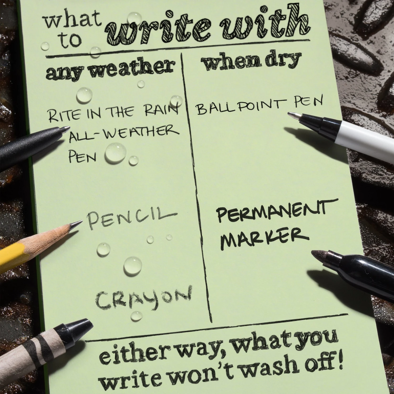 Rite In The Rain Weatherproof Side Spiral Kit 7 Rite In The Rain Weatherproof Side Spiral Kit