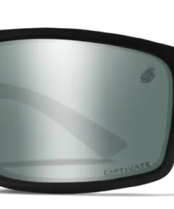 WILEY X PEAK - Grey - Silver Flash With Matte Black Frame Gear