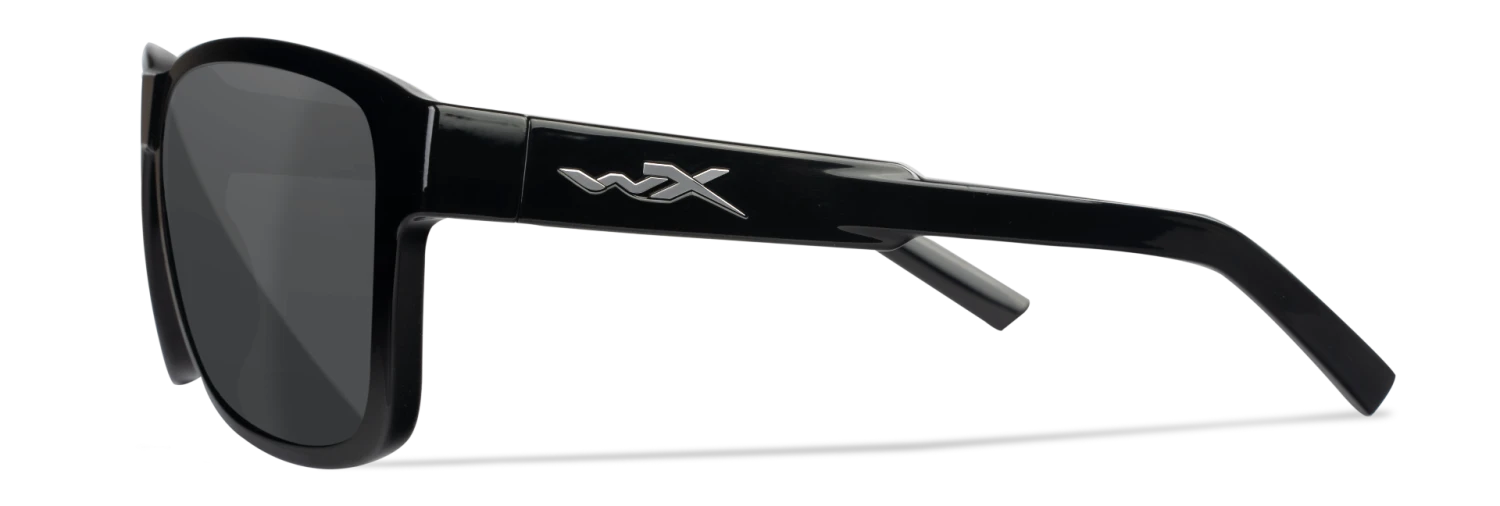 Wiley X Trek Sunglasses - Matte Black Frame With Captivate Polarized Grey Lenses Gear 3 Wiley X Trek Sunglasses - Matte Black Frame With Captivate Polarized Grey Lenses Gear