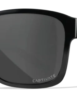 Wiley X Trek Sunglasses - Matte Black Frame With Captivate Polarized Grey Lenses Gear