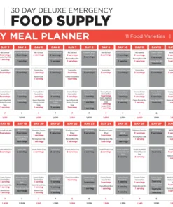 Augason Farms Deluxe Emergency 30-Day Food Supply (1 Person)