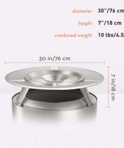 Solo Stove Yukon Heat Deflector